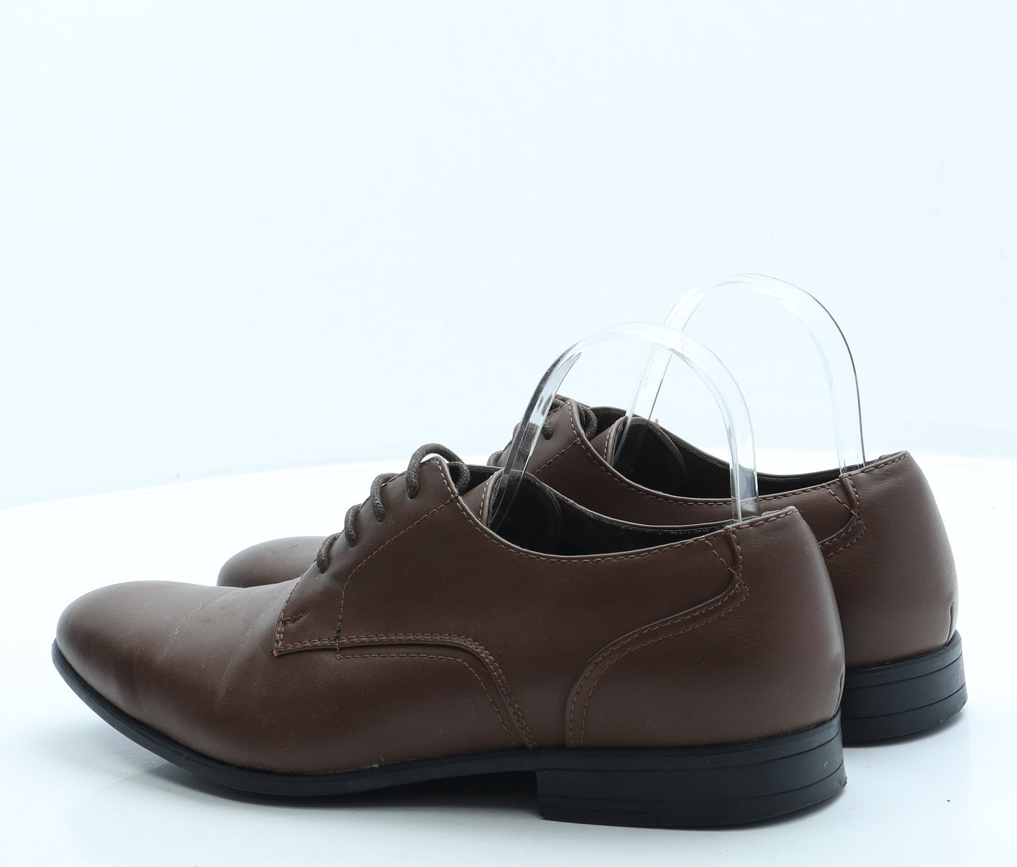 Cedar Wood State Mens Brown Leather Oxford Dress UK 9 43