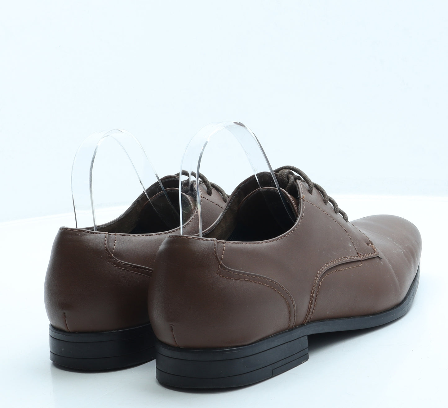 Cedar Wood State Mens Brown Leather Oxford Dress UK 9 43
