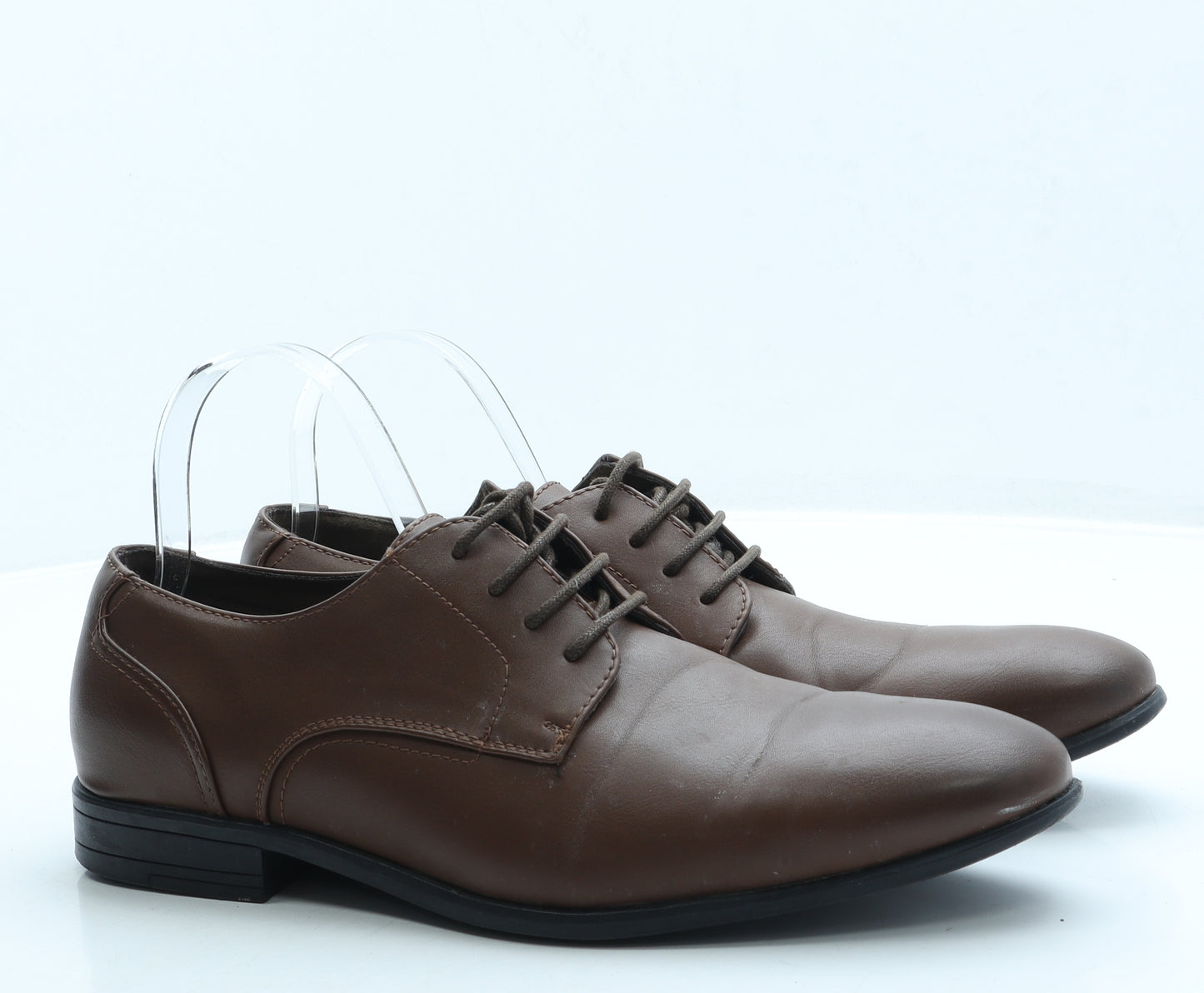 Cedar Wood State Mens Brown Leather Oxford Dress UK 9 43