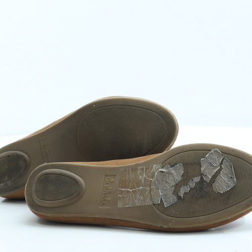 Atmosphere Womens Brown Suede Loafer Flat UK 5 38