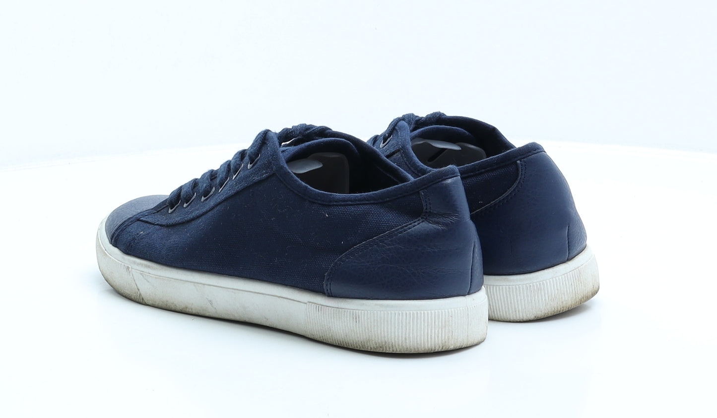 F&F Mens Blue Polyester Trainer UK 7 41