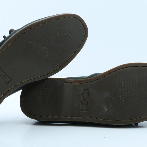 Hush Puppies Mens Blue Colourblock Leather Boat Shoe Casual UK 8 42.5