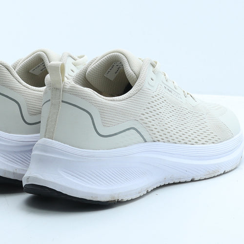 Pink Soda Womens Ivory Fabric Trainer UK 7 40