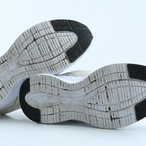 Pink Soda Womens Ivory Fabric Trainer UK 7 40