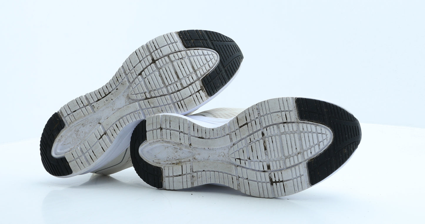 Pink Soda Womens Ivory Fabric Trainer UK 7 40