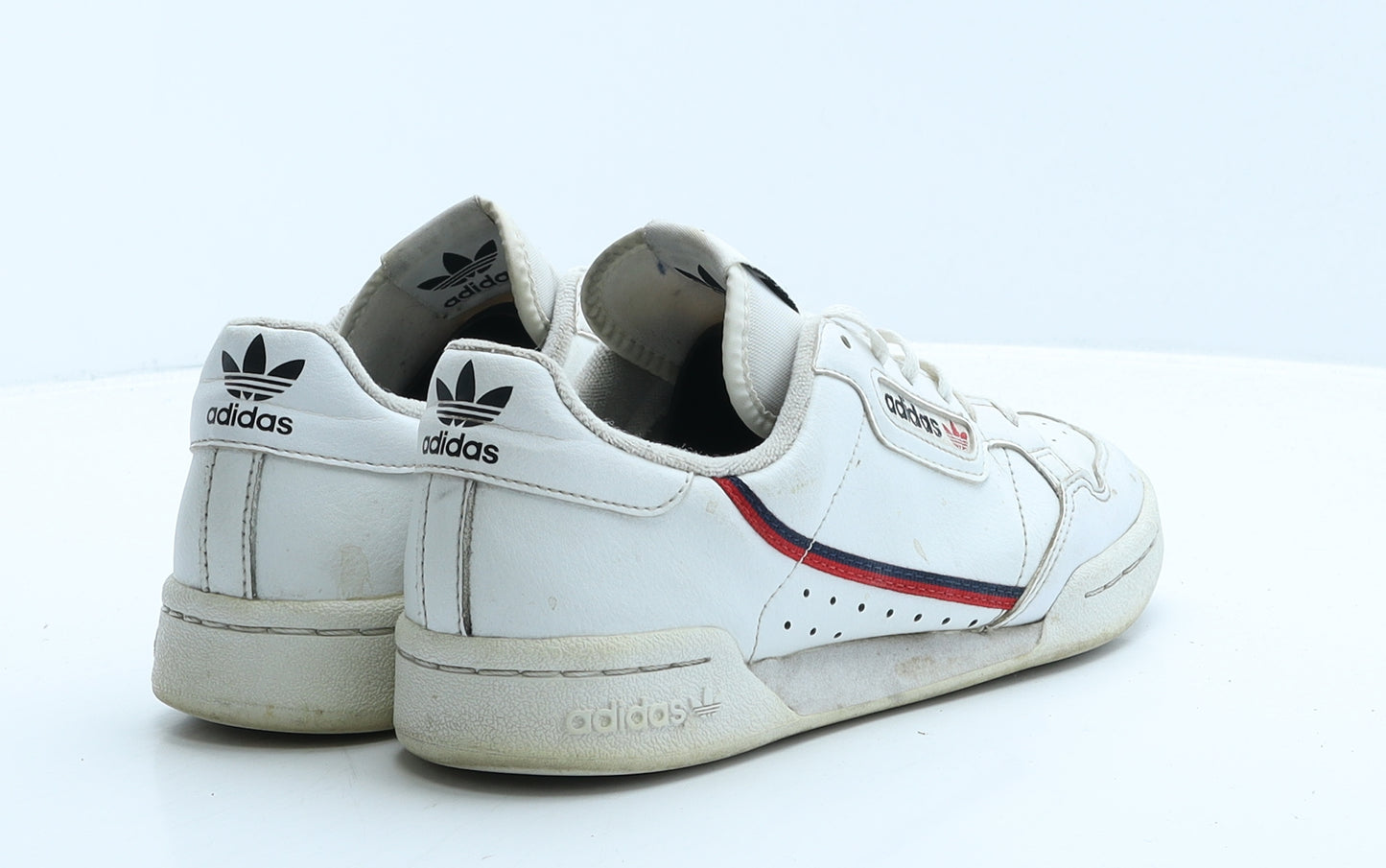 adidas Womens White Leather Trainer UK 4.5 37.5