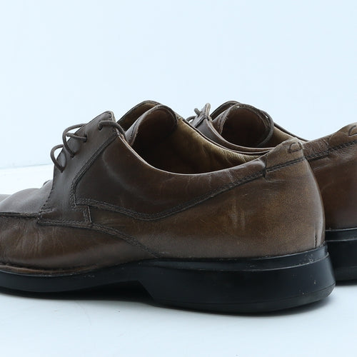 NEXT Mens Brown Leather Oxford Casual UK 9
