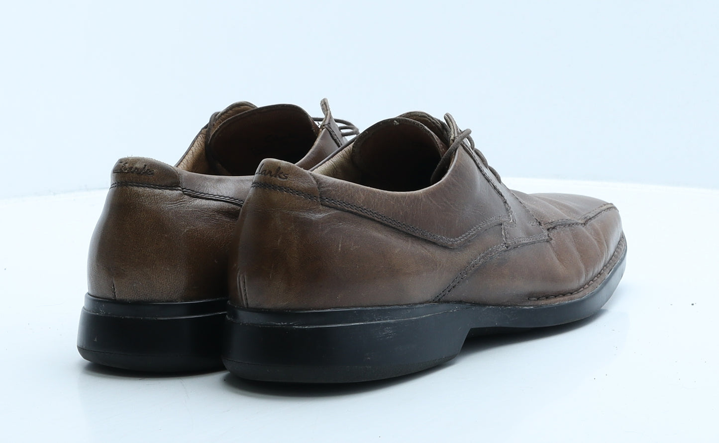 NEXT Mens Brown Leather Oxford Casual UK 9