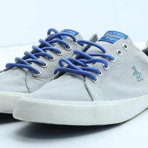 Original Penguin Mens Grey Fabric Trainer UK 8 41