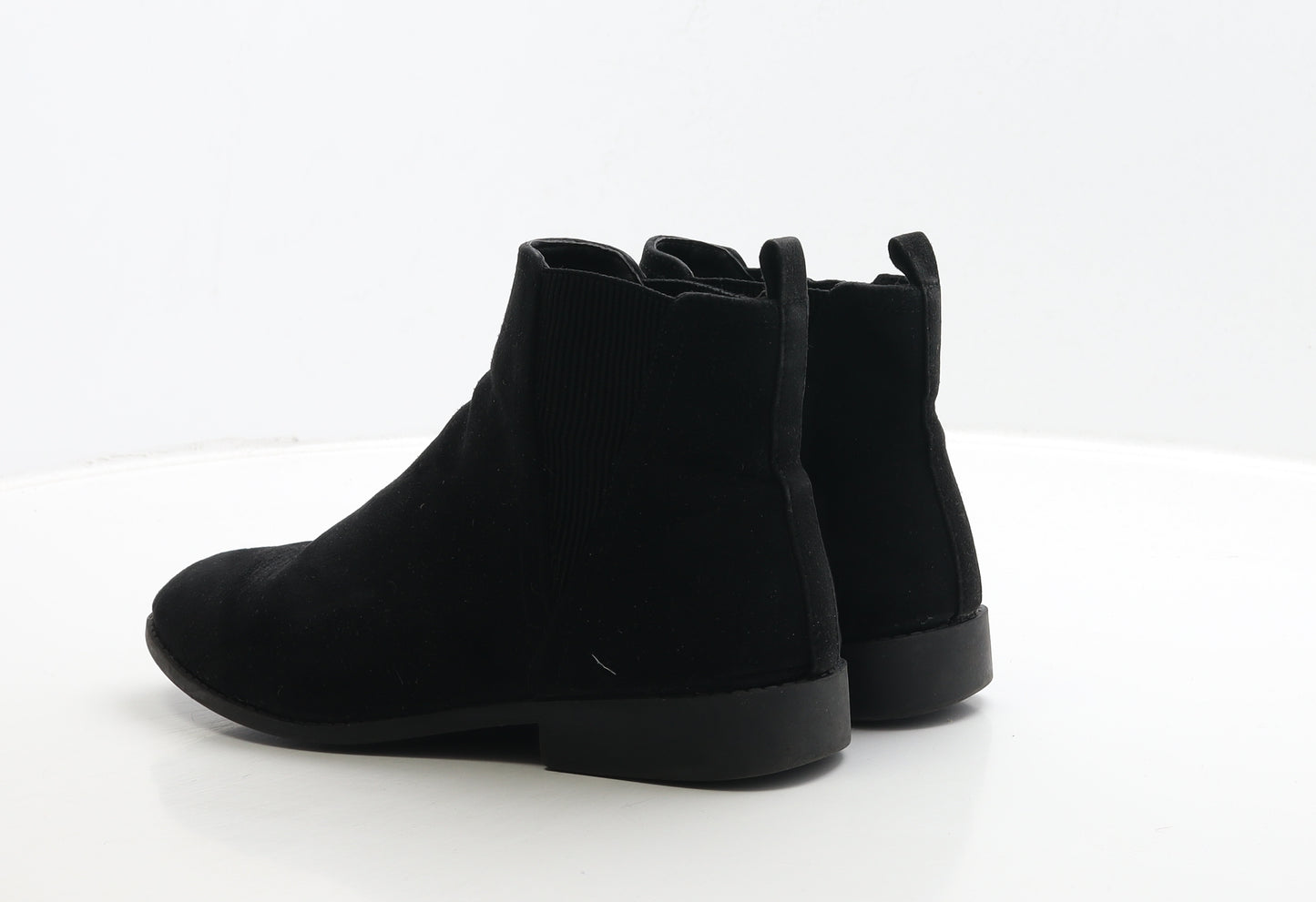 Primark Womens Black Suede Chelsea Boot UK 7 40