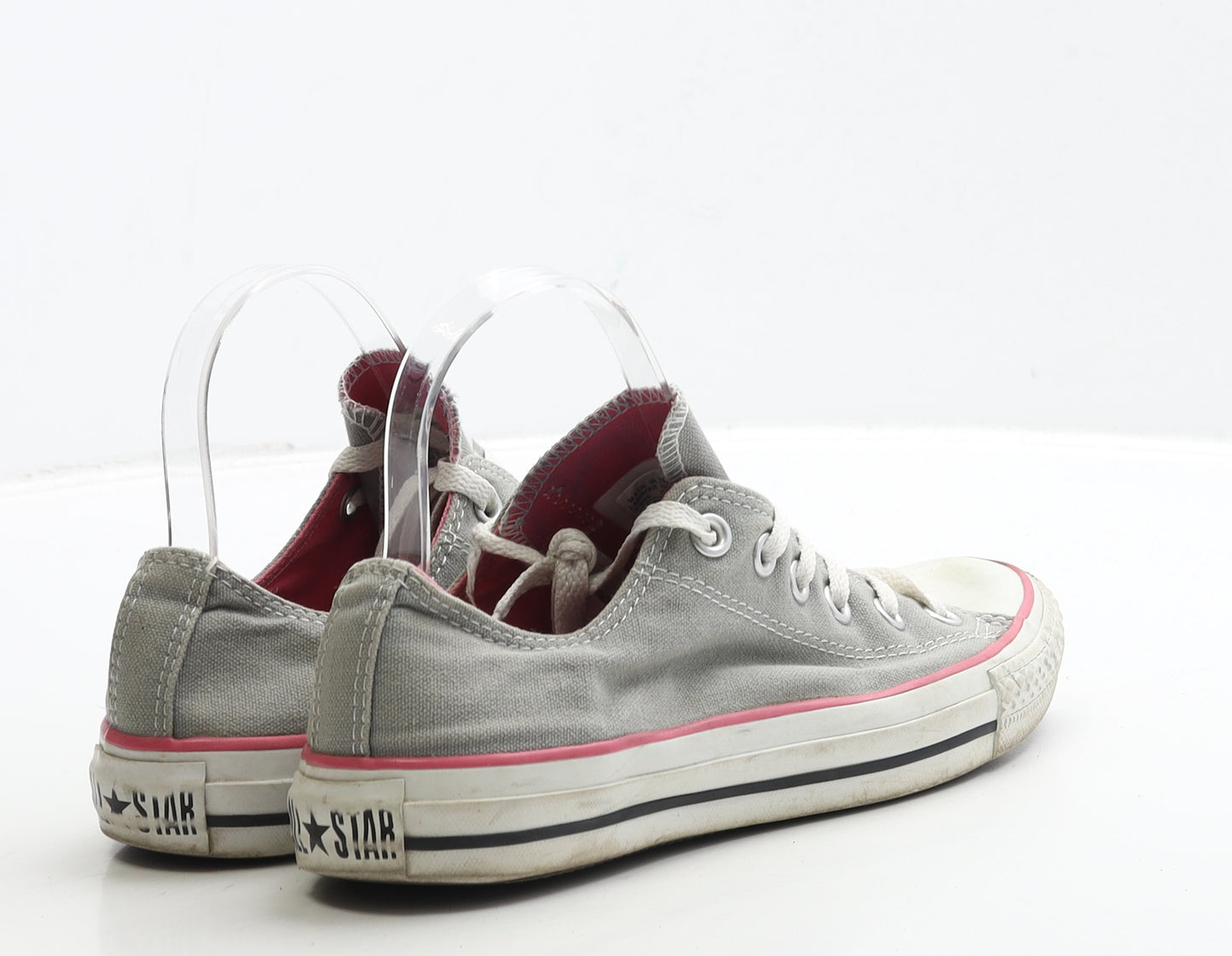 Converse Womens Grey Fabric Trainer UK 5 37.5 - All Star