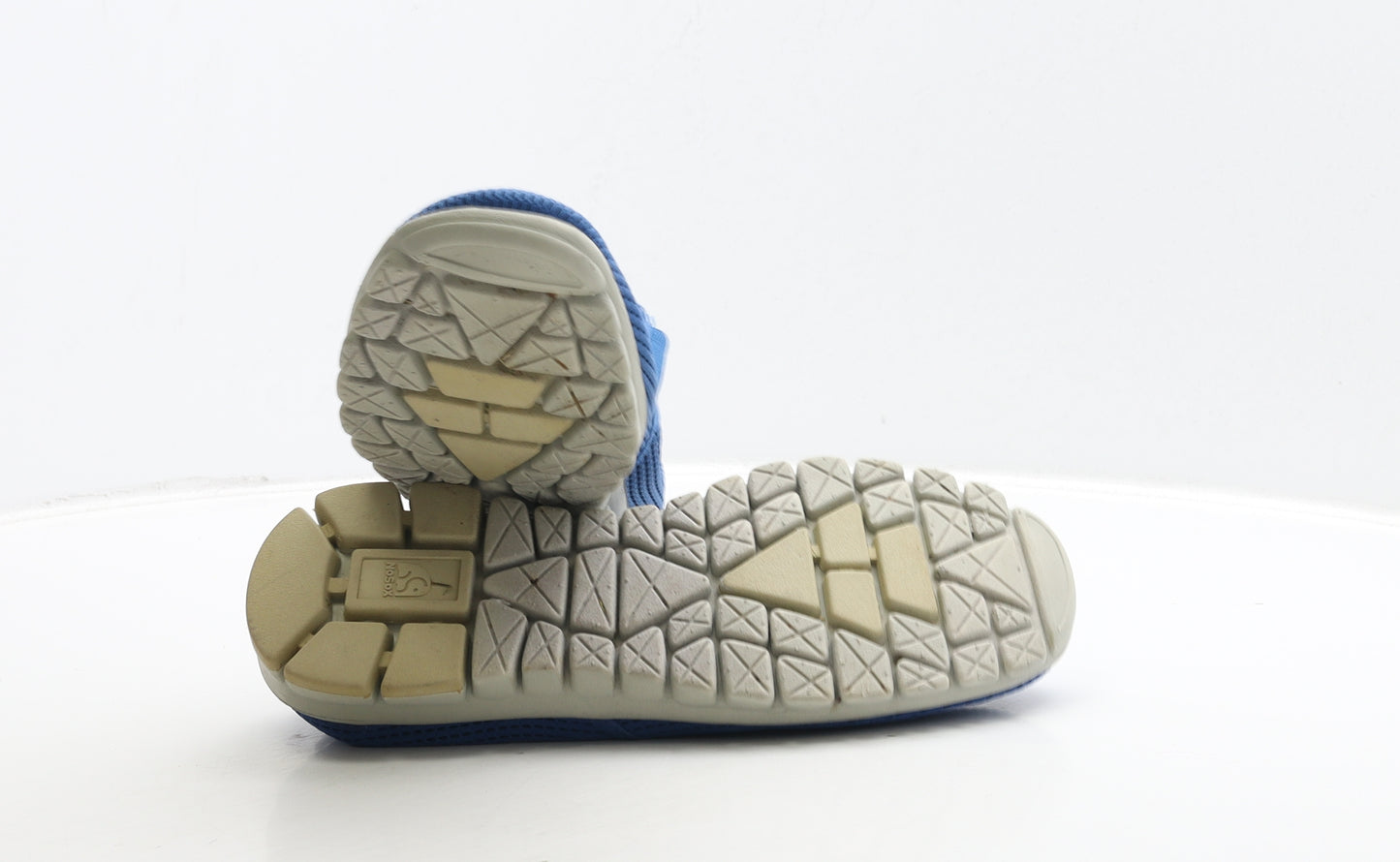 No Sox Mens Blue Polyester Trainer UK 7.5 41.5