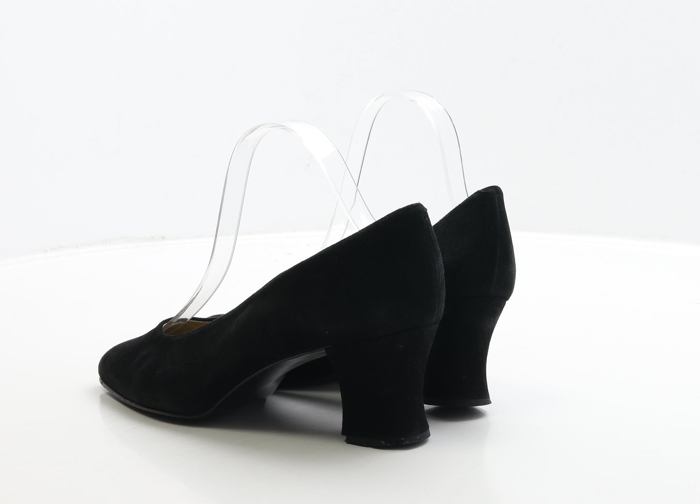 Roland Cartier Womens Black Suede Court Heel UK 6 39