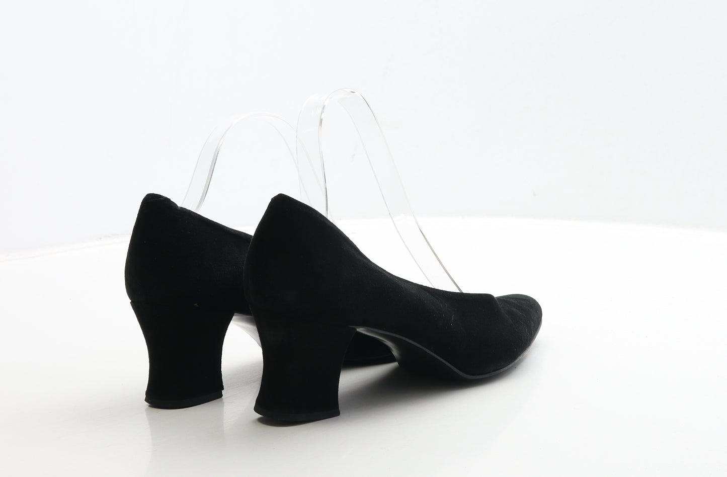 Roland Cartier Womens Black Suede Court Heel UK 6 39