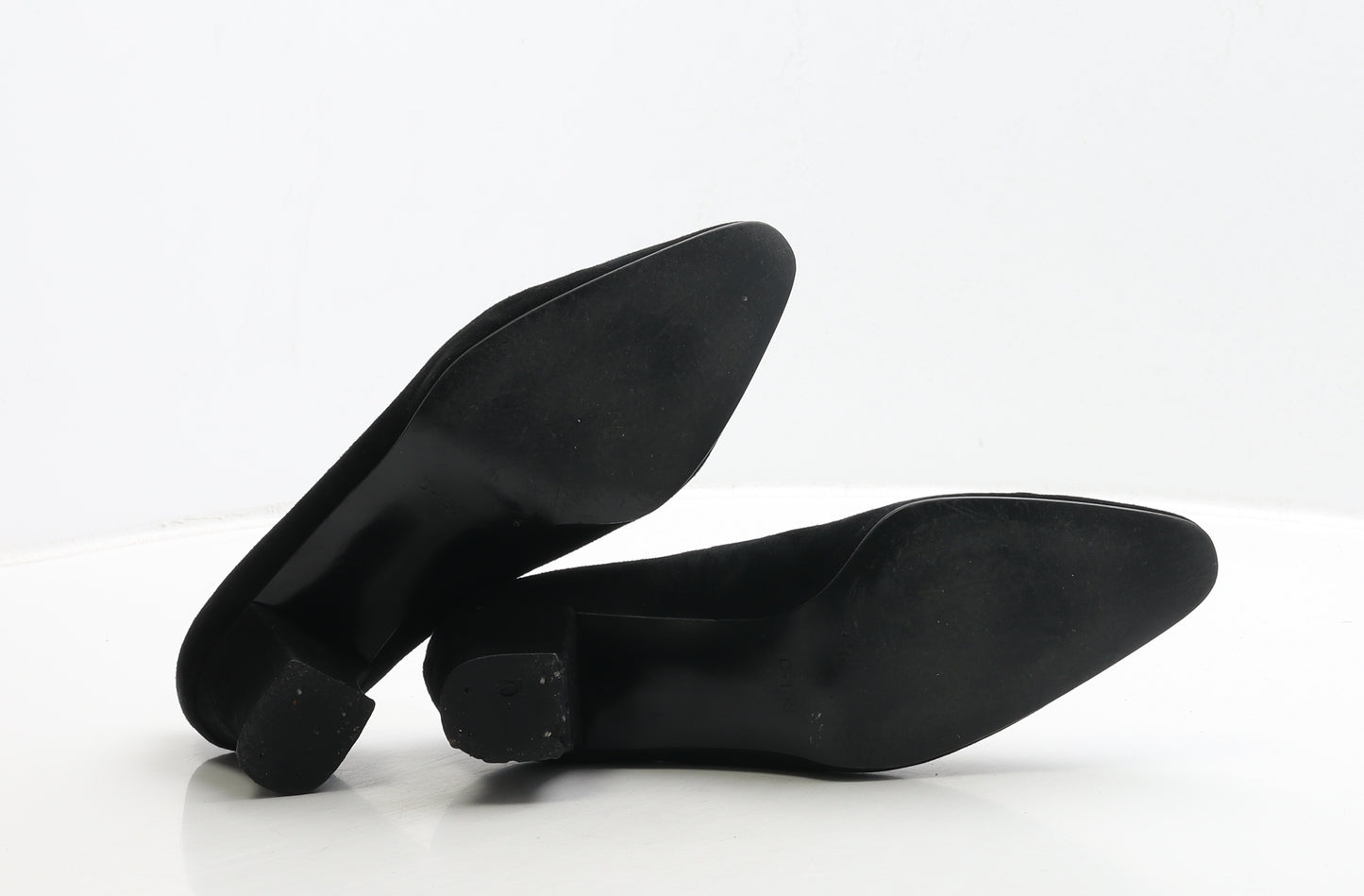 Roland Cartier Womens Black Suede Court Heel UK 6 39