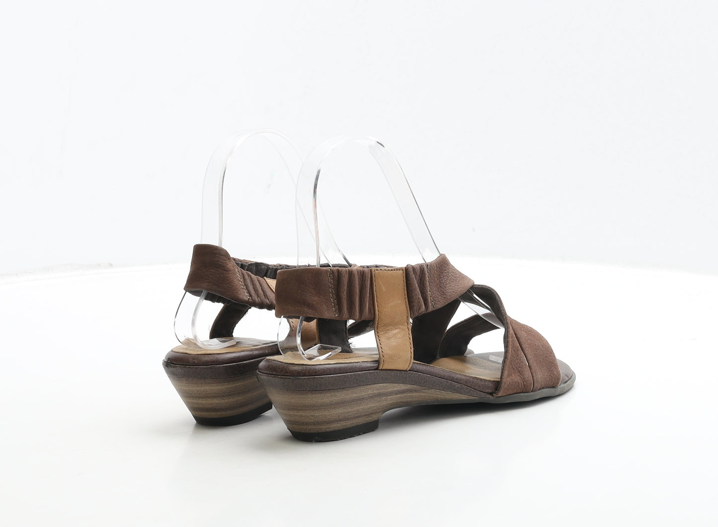 Clarks Womens Brown Leather Slingback Sandal UK 3 36