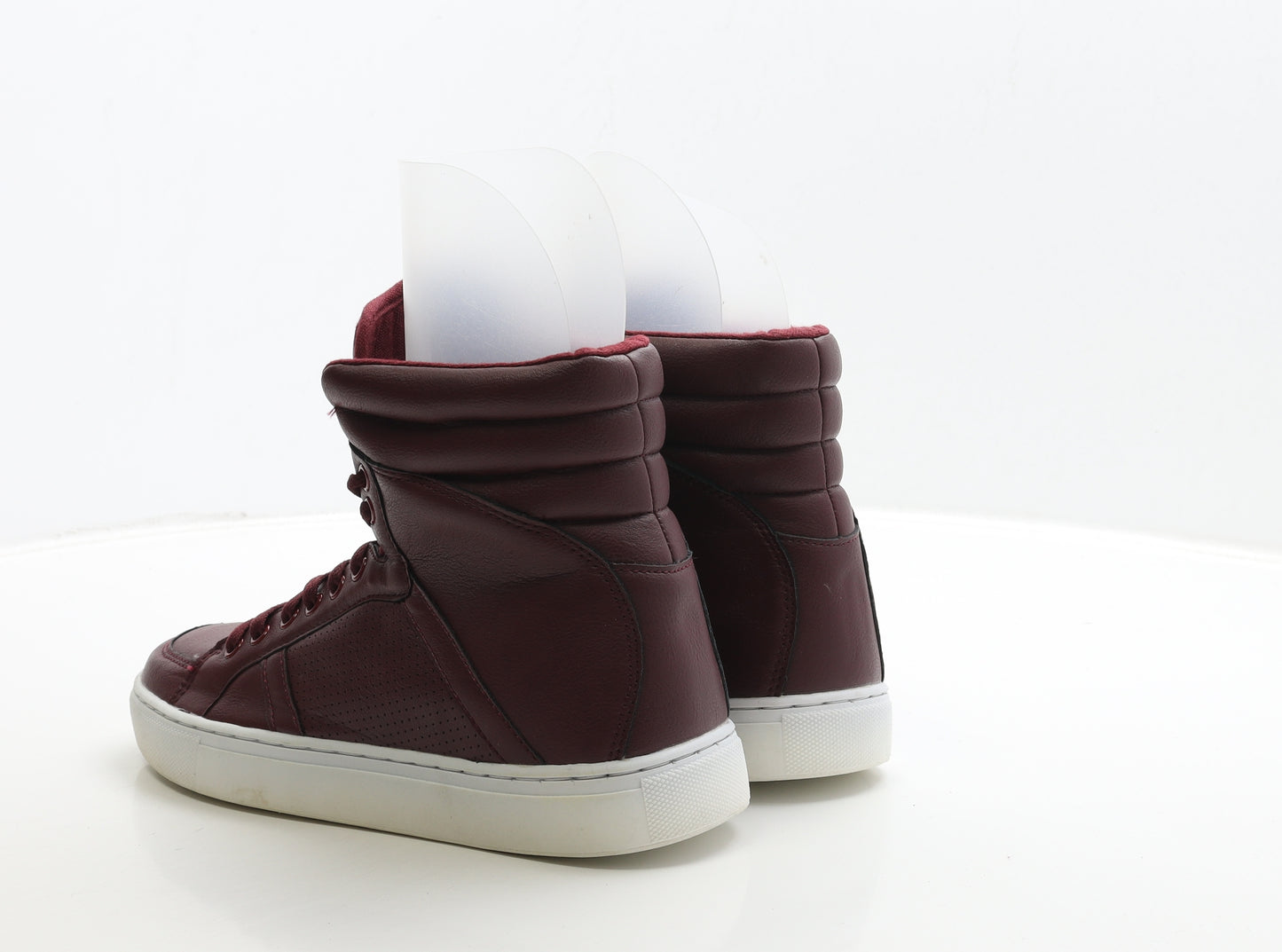 Ajvani Mens Red Polyester Trainer UK 7