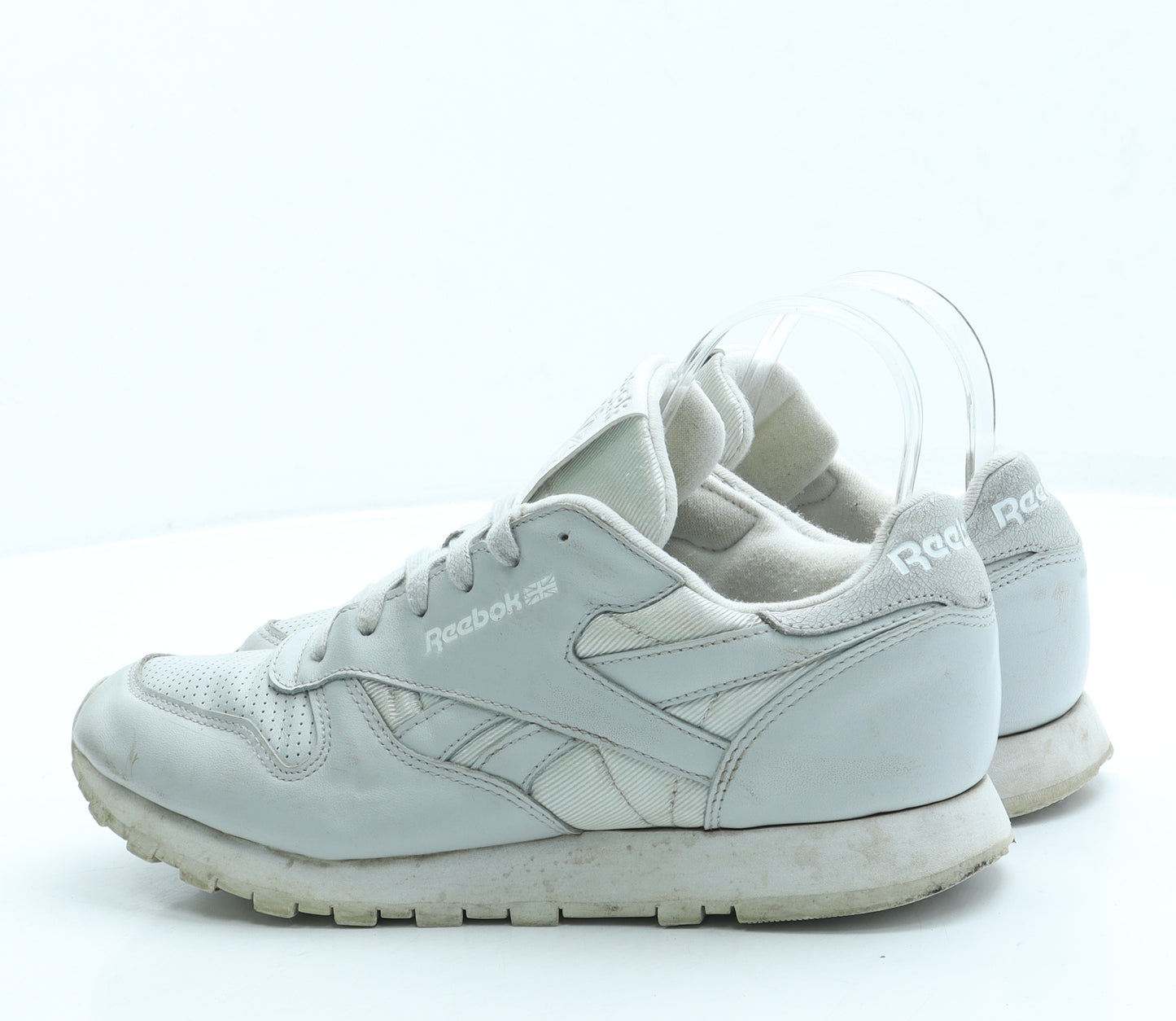 Reebok Womens Grey Polyester Trainer UK 6 39