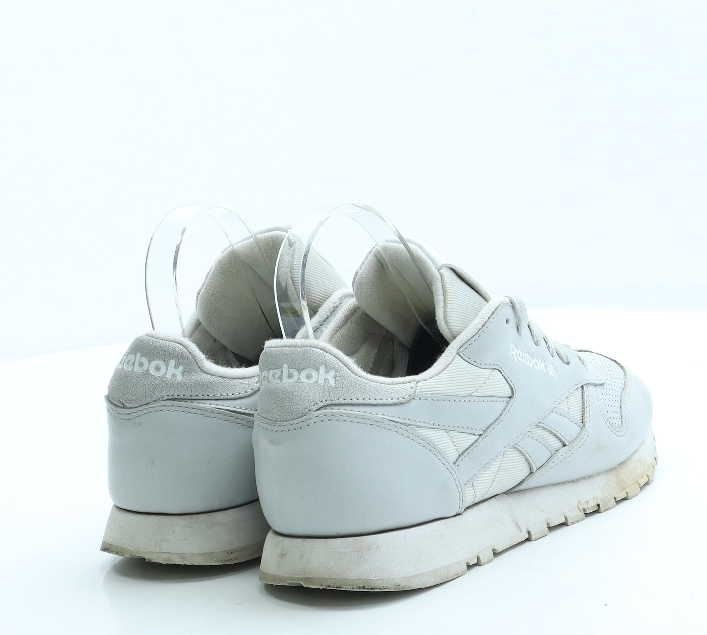 Reebok Womens Grey Polyester Trainer UK 6 39