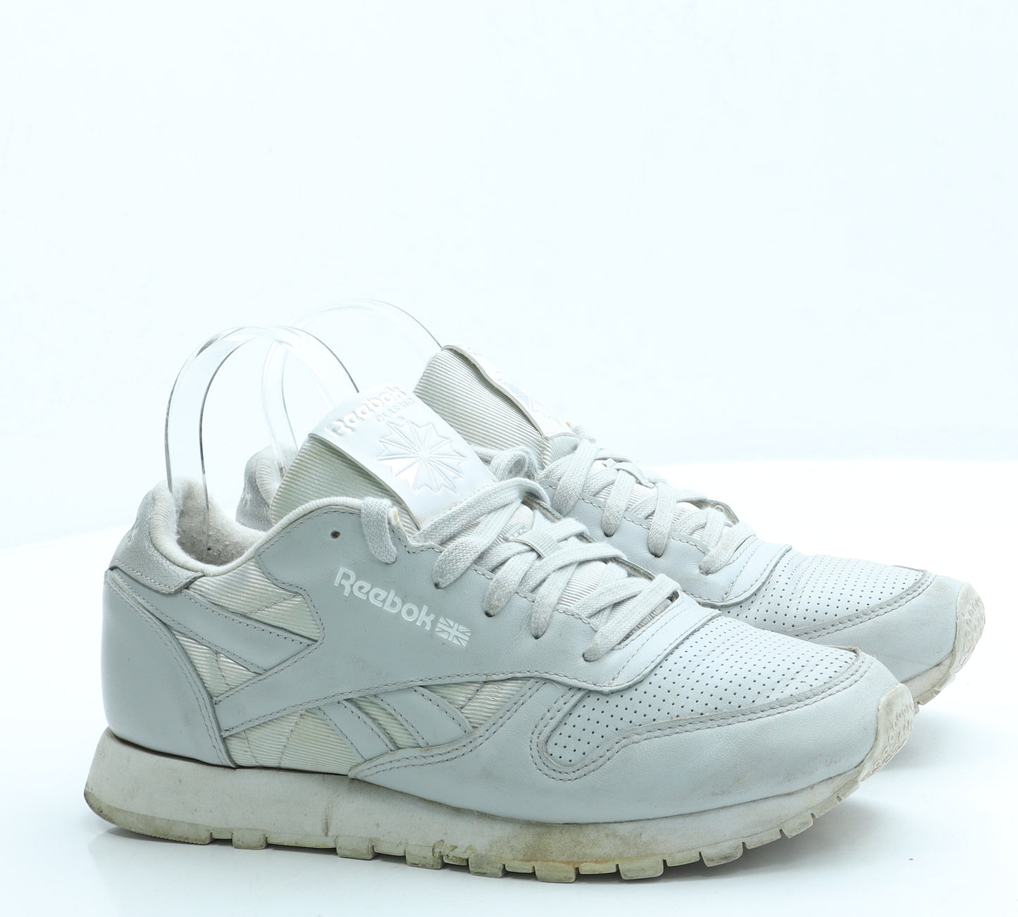 Reebok Womens Grey Polyester Trainer UK 6 39