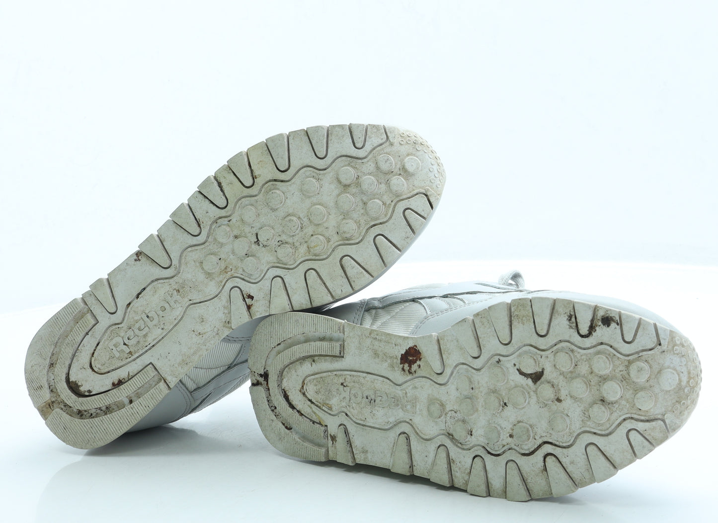 Reebok Womens Grey Polyester Trainer UK 6 39