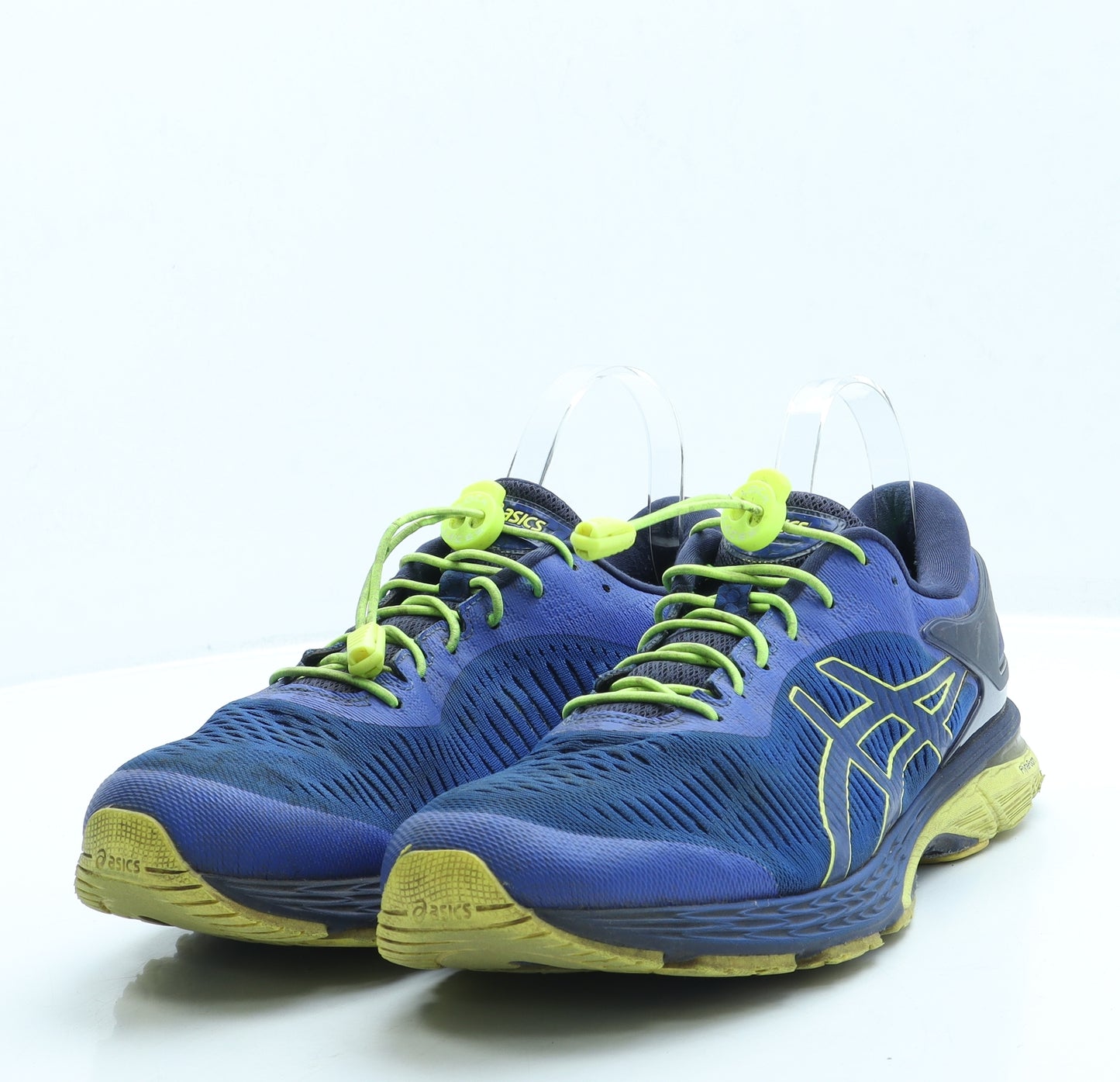 ASICS Mens Blue Polyester Trainer UK 11 45