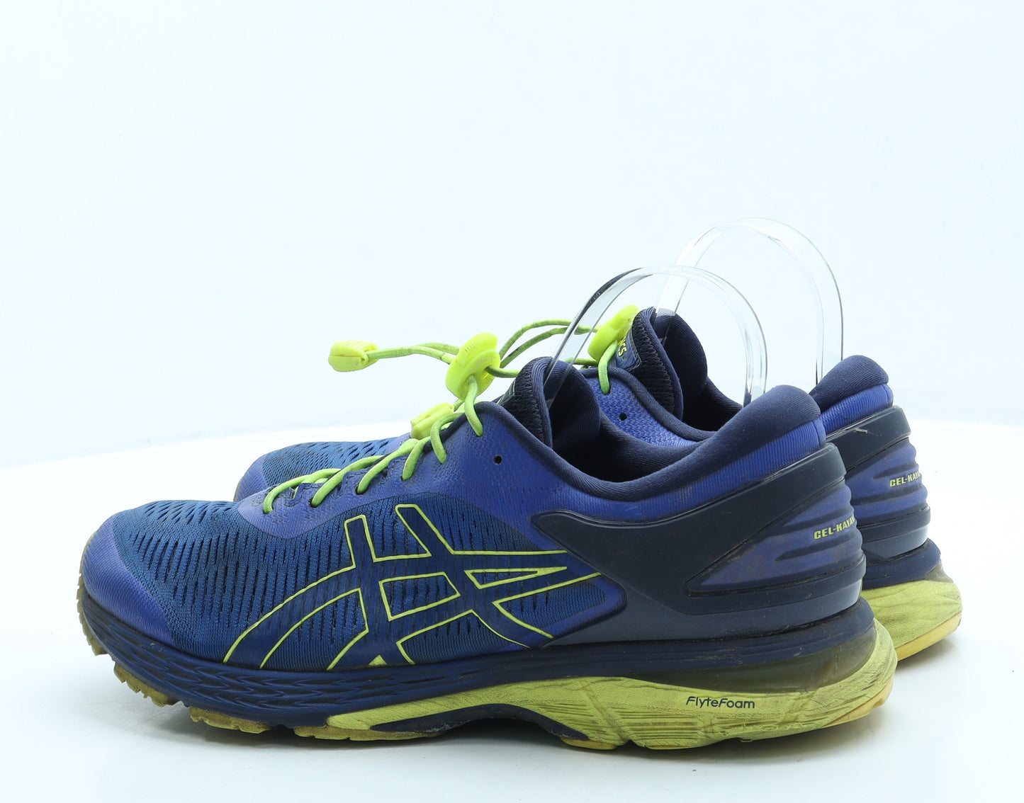 ASICS Mens Blue Polyester Trainer UK 11 45