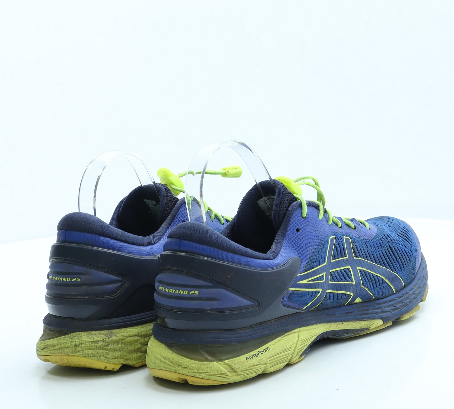 ASICS Mens Blue Polyester Trainer UK 11 45