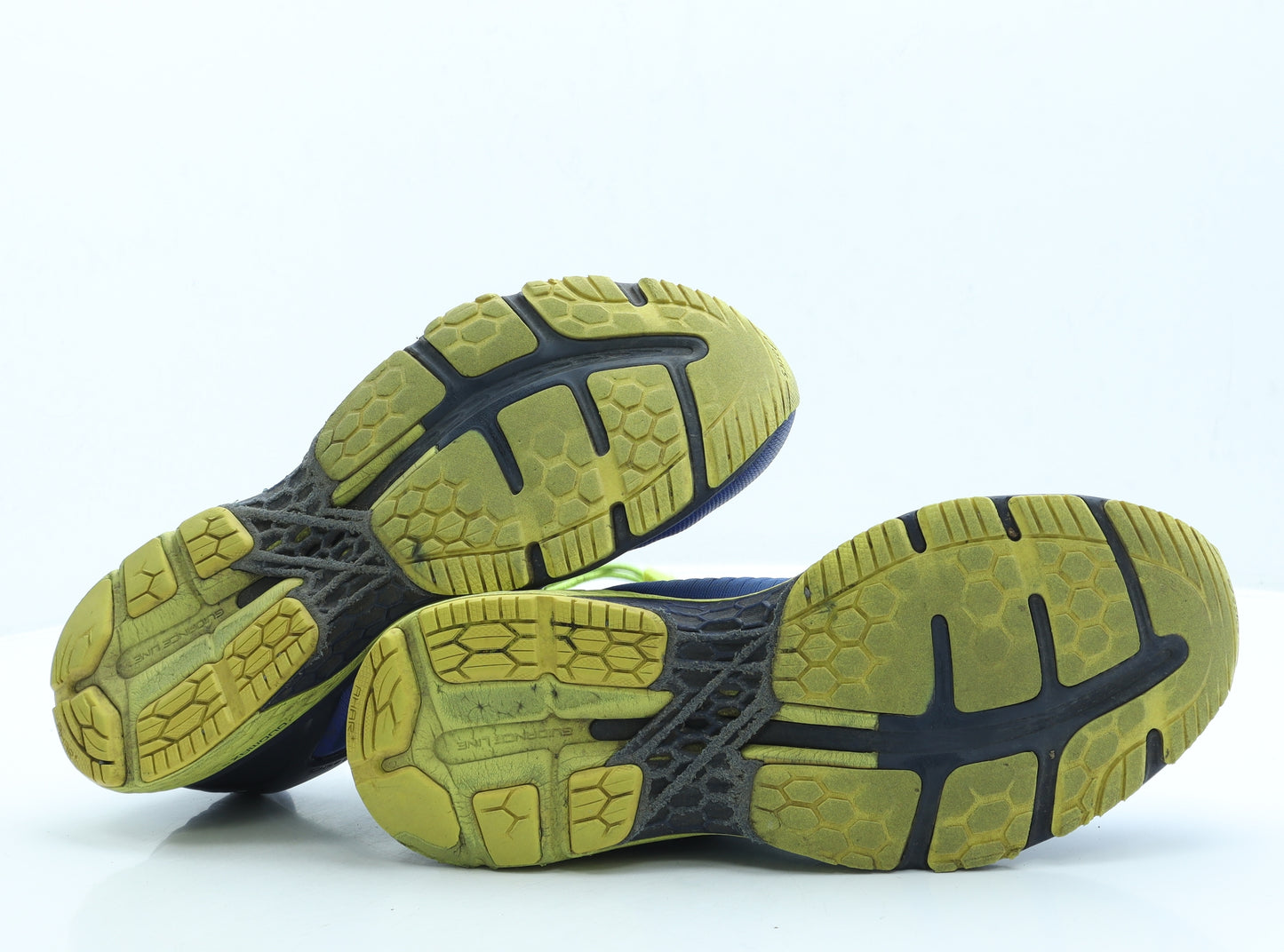 ASICS Mens Blue Polyester Trainer UK 11 45