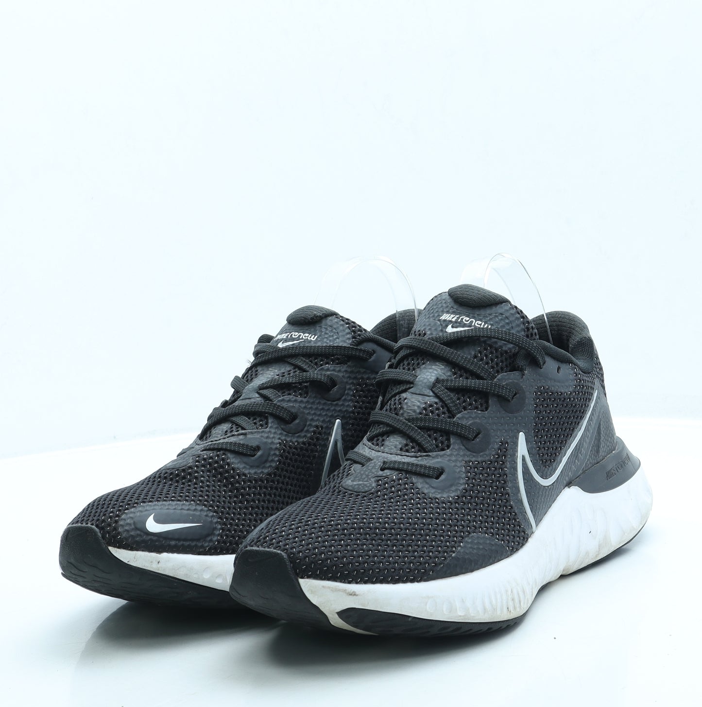 Nike Mens Black Polyester Trainer UK 9 44 - Renew