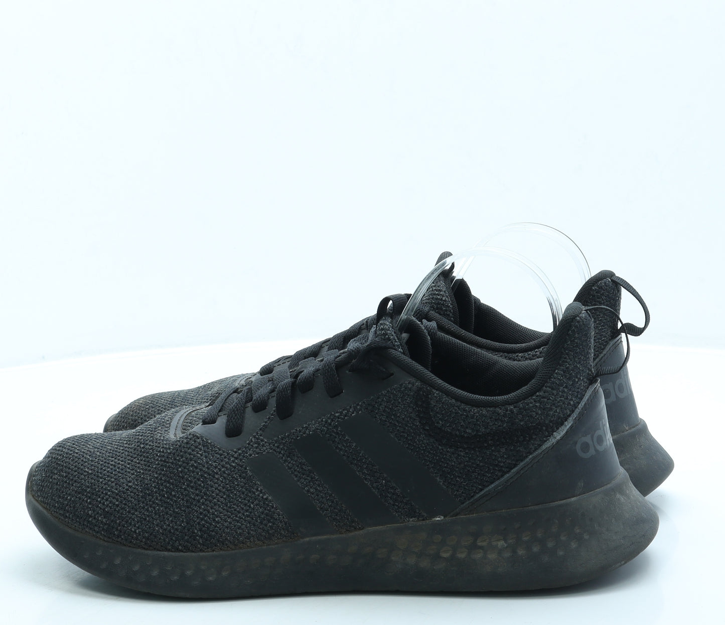 adidas Mens Black Polyester Trainer UK 9.5 44