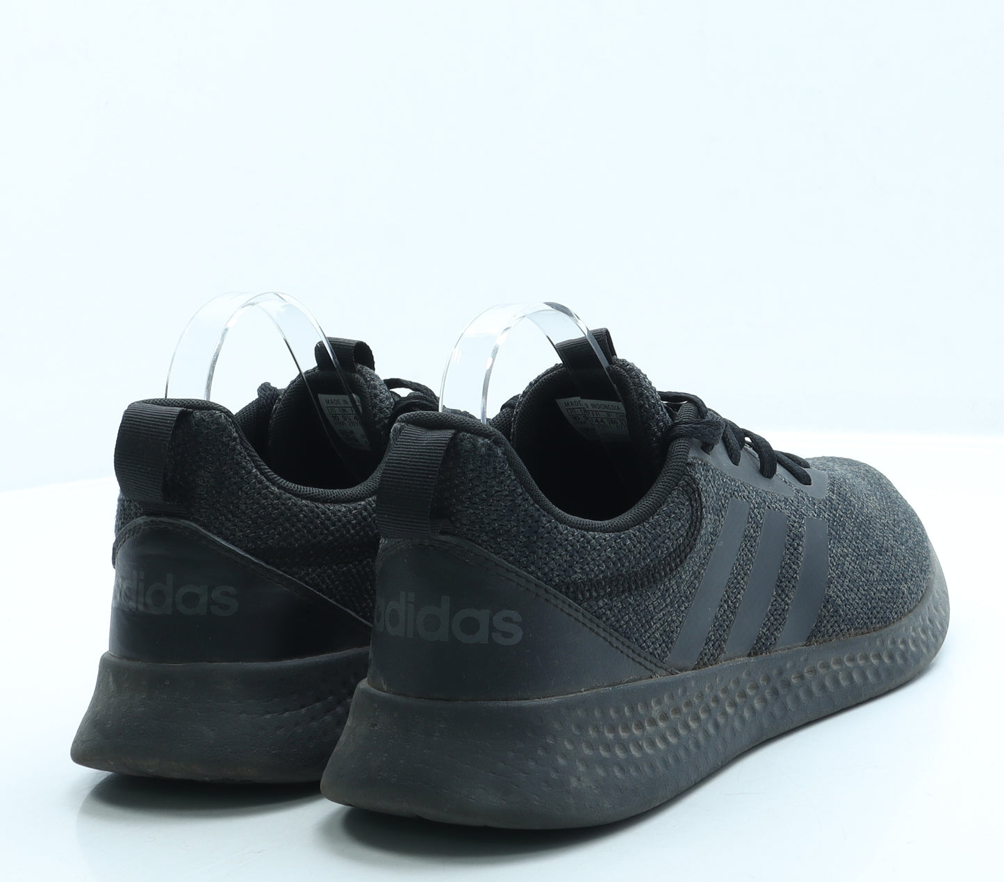 adidas Mens Black Polyester Trainer UK 9.5 44