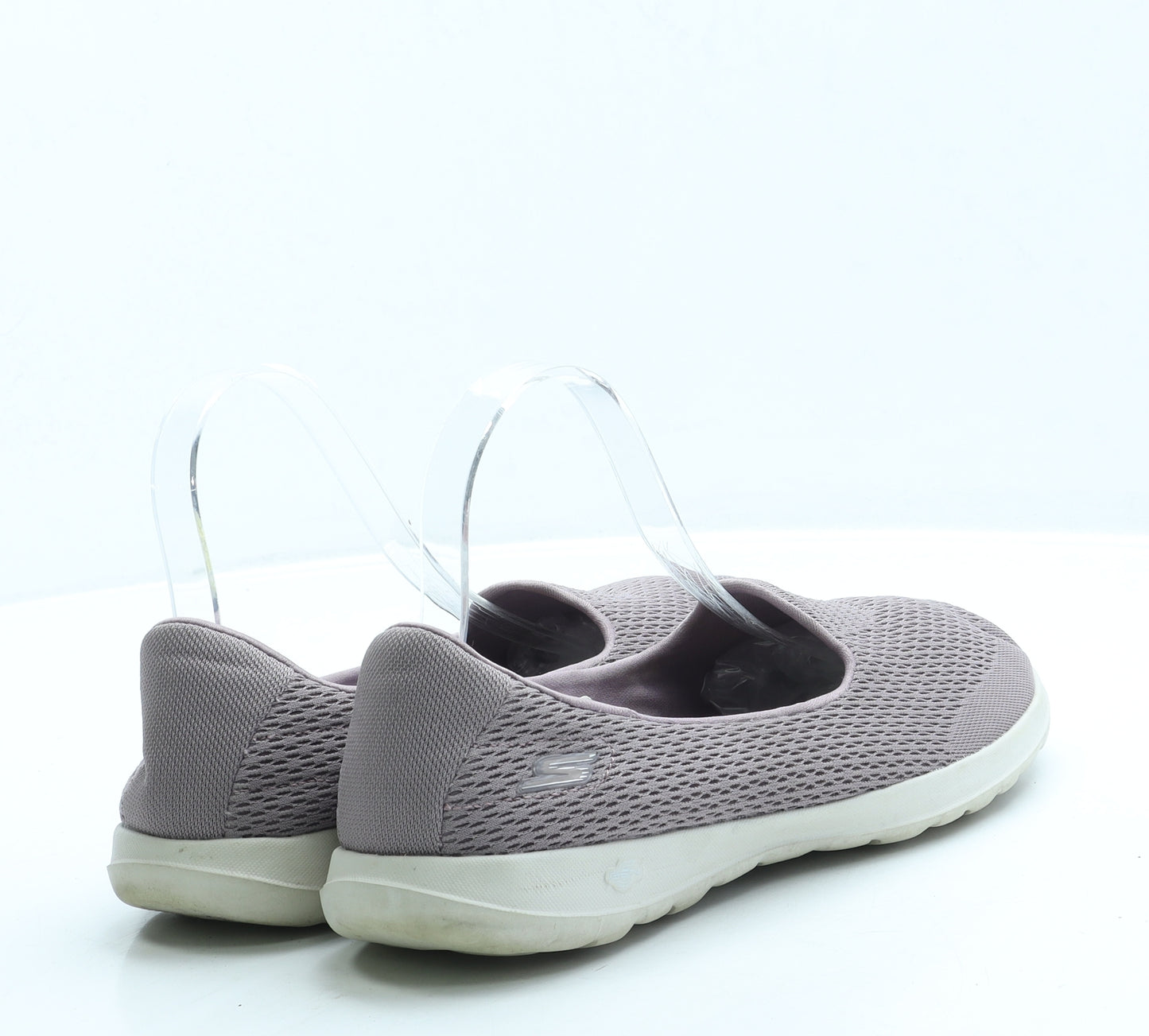 Skechers Womens Purple Polyester Slip On Flat UK 7 40