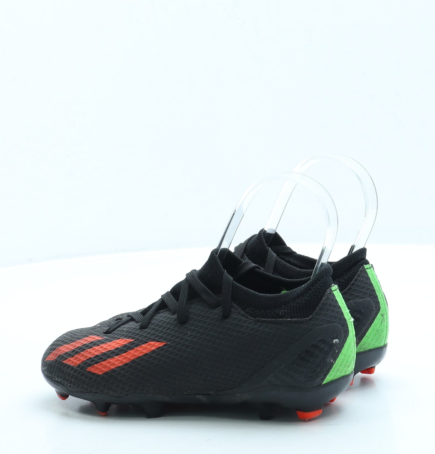 adidas Boys Black Leather Trainer UK 13 - Football Boots
