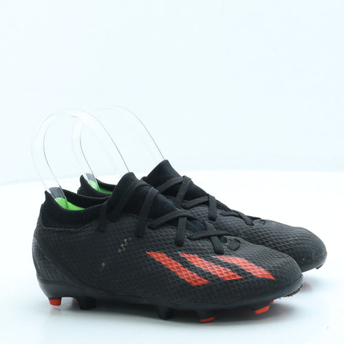adidas Boys Black Leather Trainer UK 13 - Football Boots