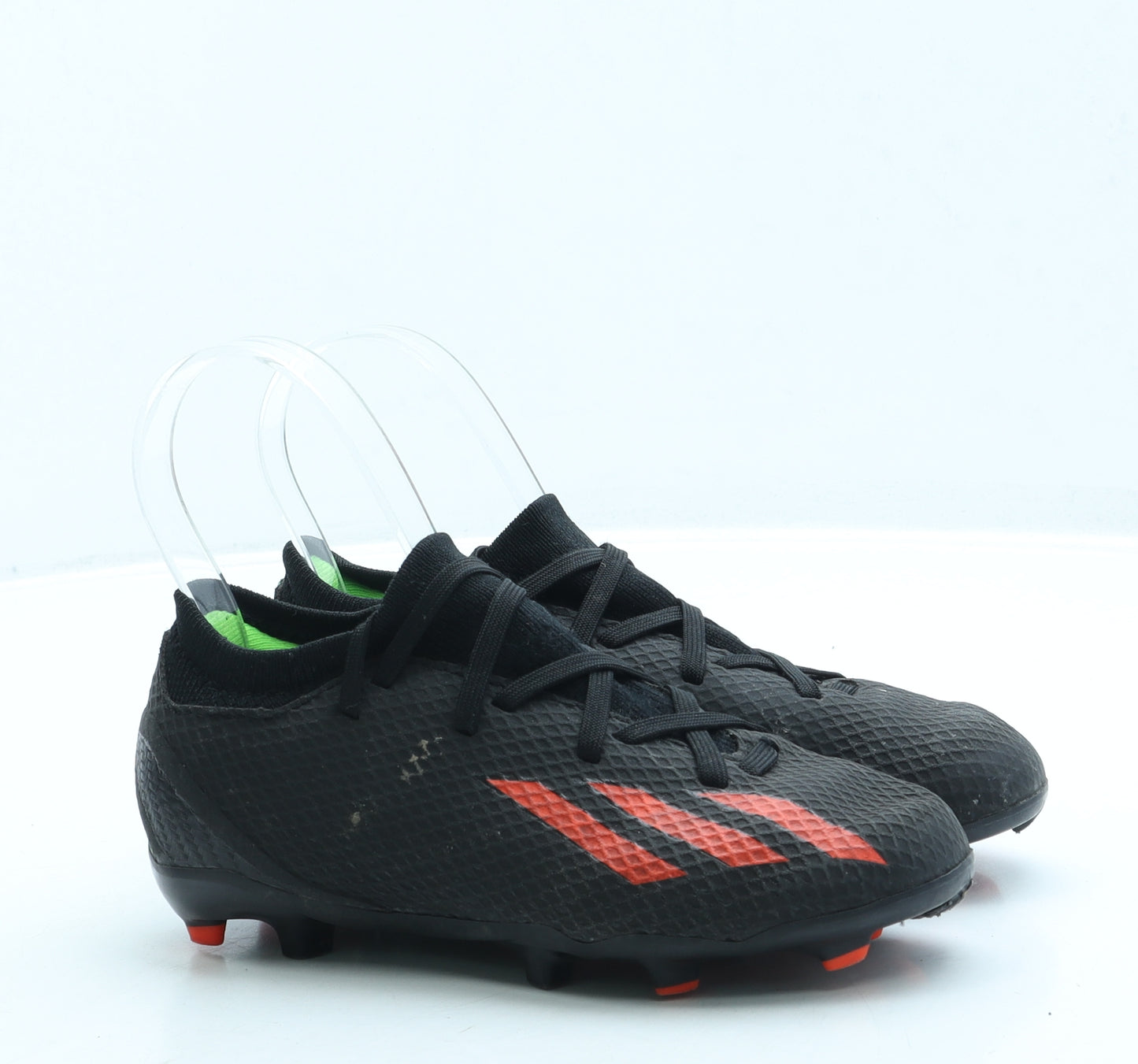 adidas Boys Black Leather Trainer UK 13 - Football Boots