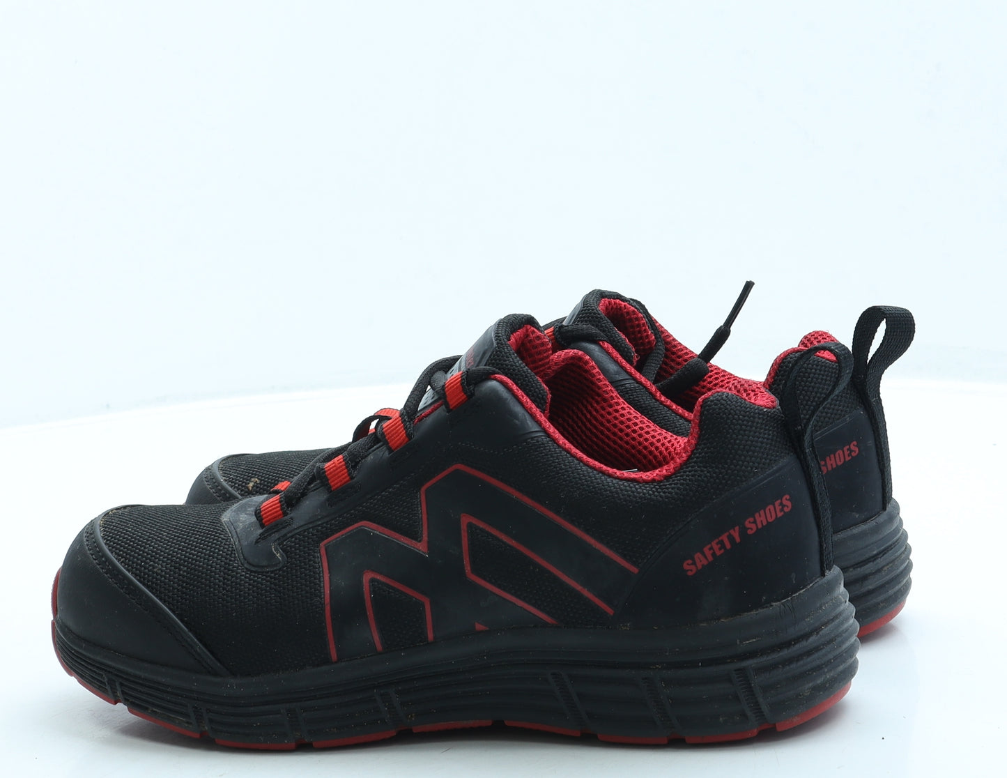 Slipbuster Boys Black Polyester Trainer UK 4 37