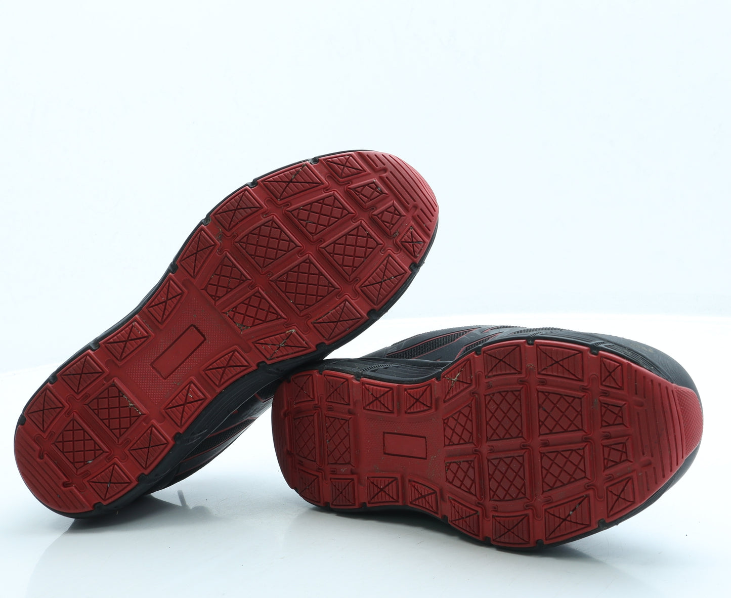 Slipbuster Boys Black Polyester Trainer UK 4 37