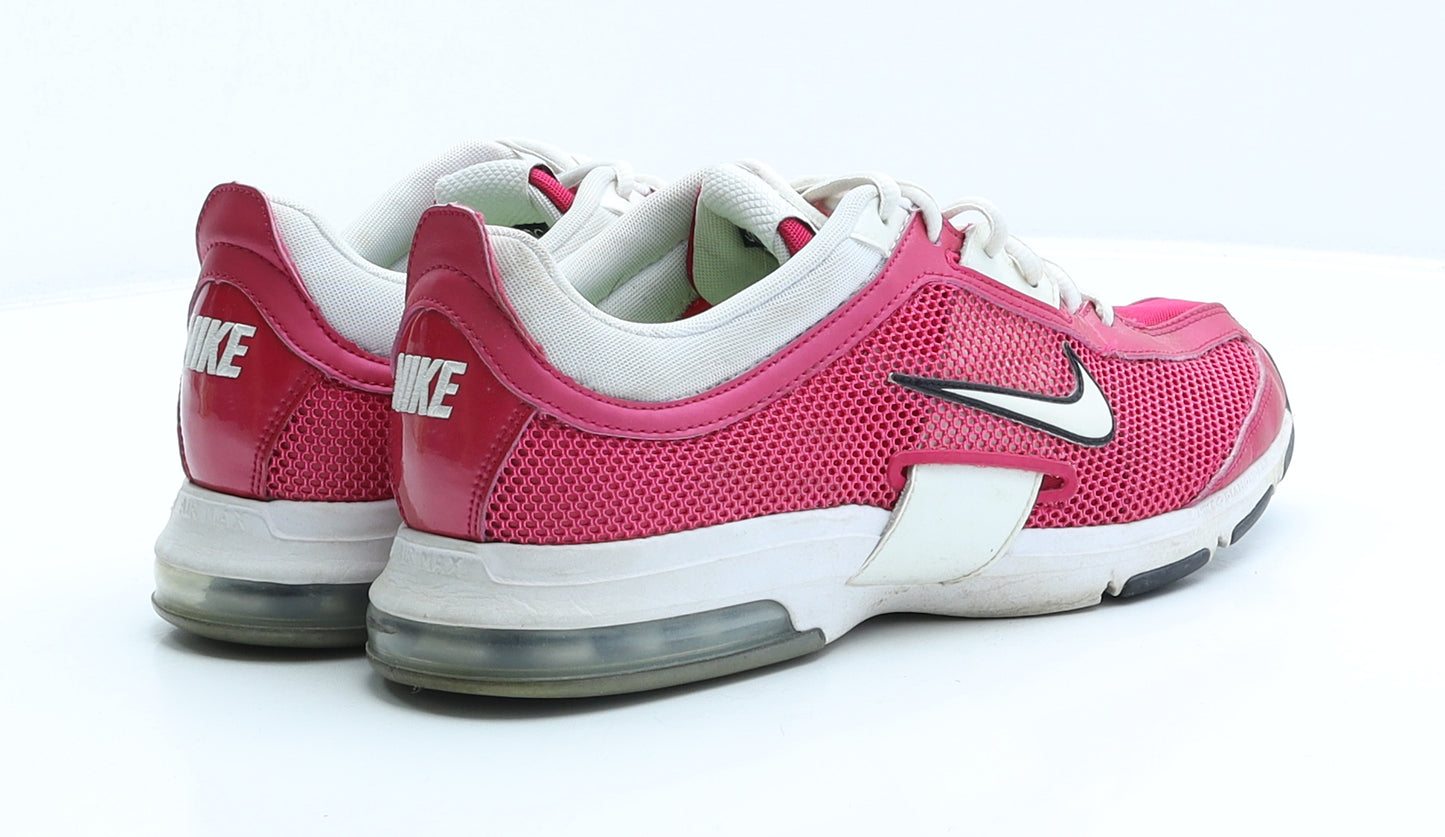 Nike Womens Pink Geometric Synthetic Trainer UK 7 41 US 9.5