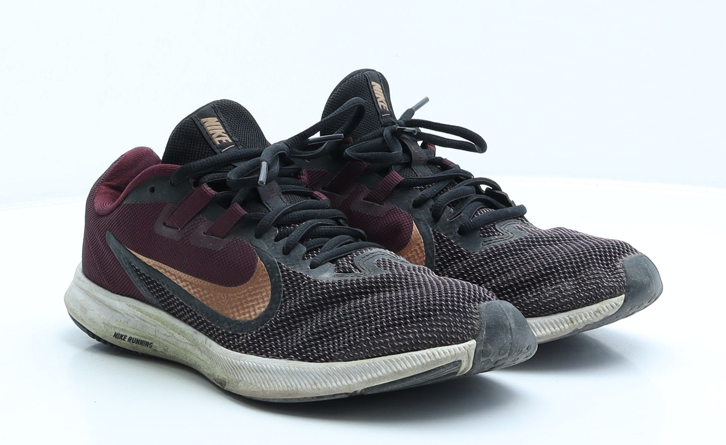 Nike Mens Red Colourblock Polyester Trainer UK 7 41 US 9.5