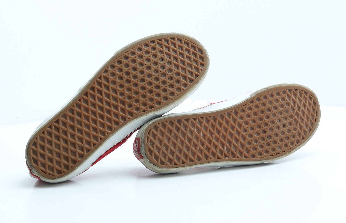 VANS Mens Red Fabric Trainer UK 7.5 US 8