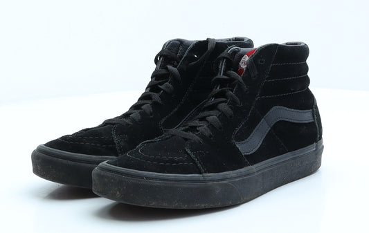VANS Mens Black Suede Trainer UK 5 38 US 6 - Skateboard