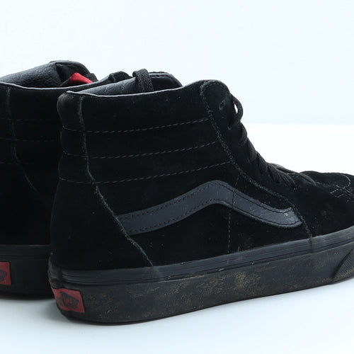 VANS Mens Black Suede Trainer UK 5 38 US 6 - Skateboard