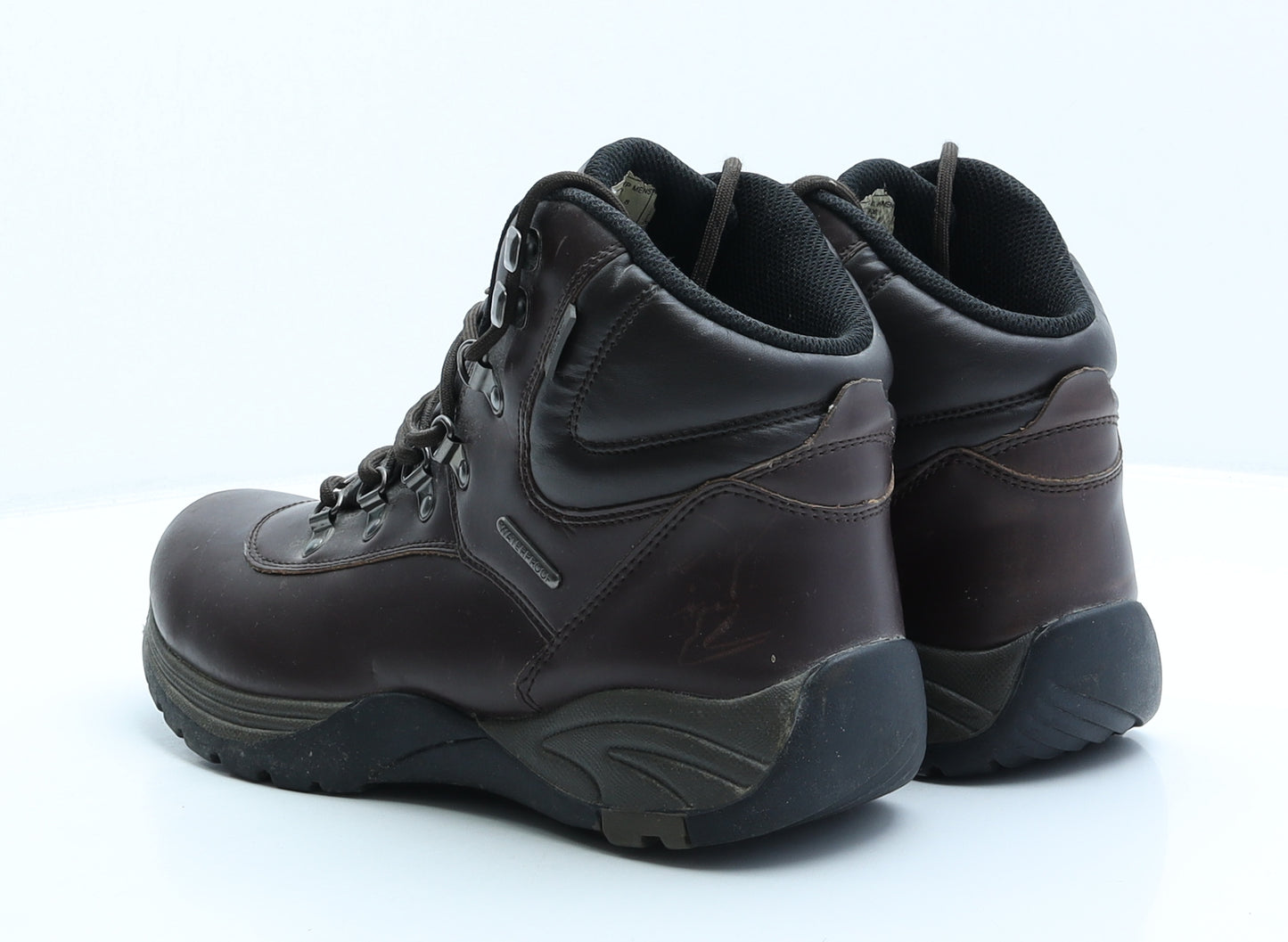 Freedom Trail Mens Brown Leather Combat Boot UK 8