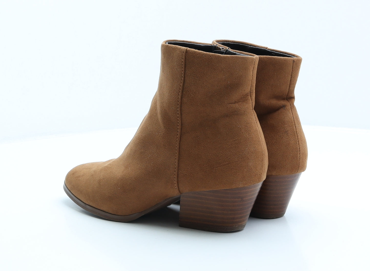 NEXT Womens Brown Suede Bootie Boot UK 5 38