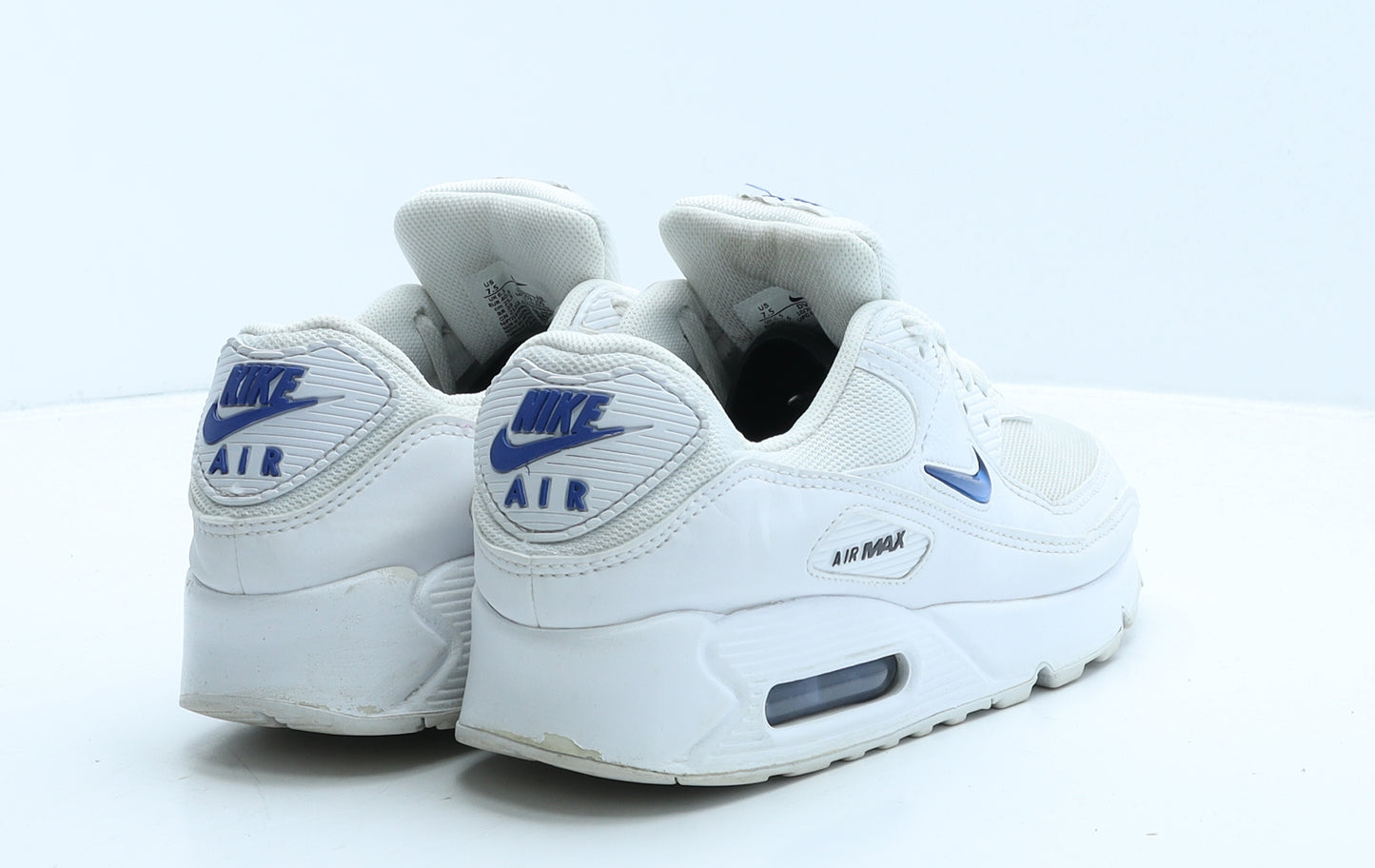 Nike Womens White Leather Trainer UK 6.5 40.5 - Nike Air Max