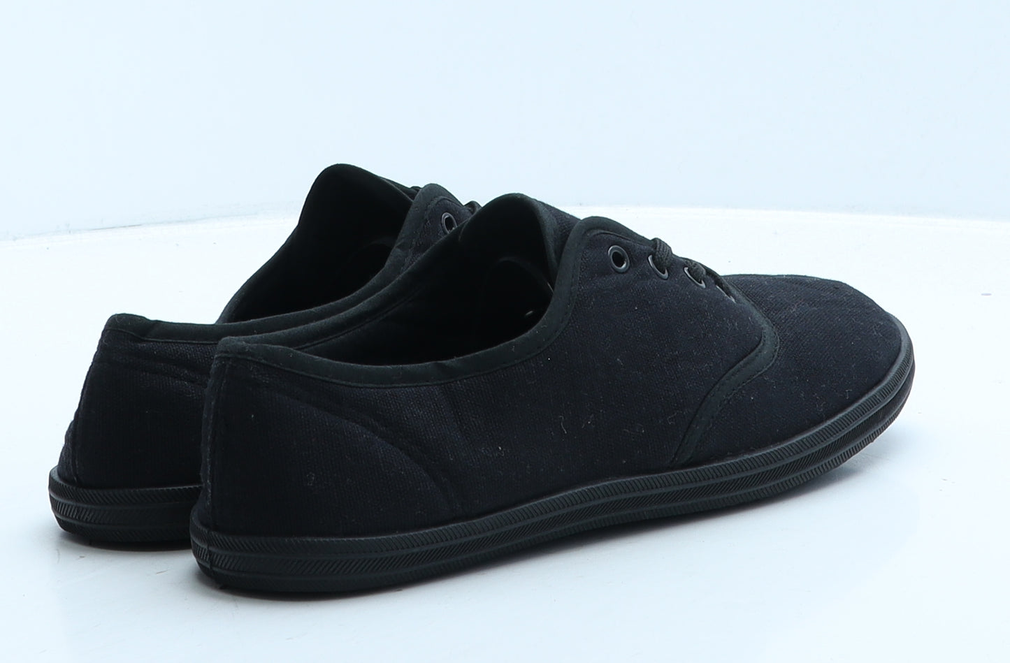 BLU Womens Black Fabric Trainer UK 7