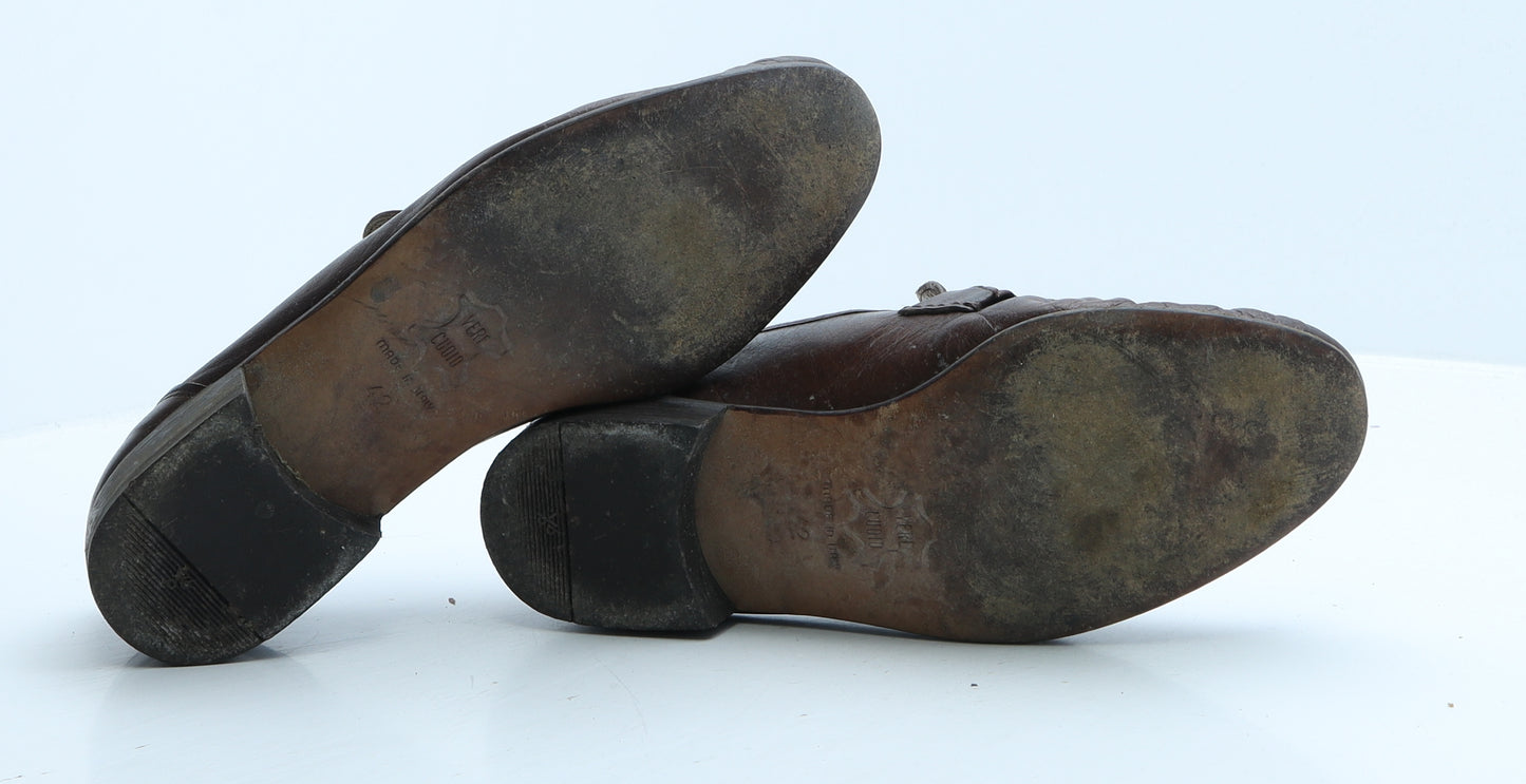 Hepworths Mens Brown Leather Loafer Casual UK 8 42