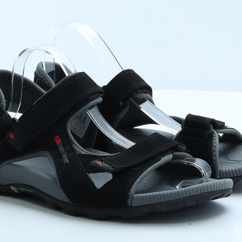 Karrimor Mens Black Leather Slip On Sandal UK 8 42