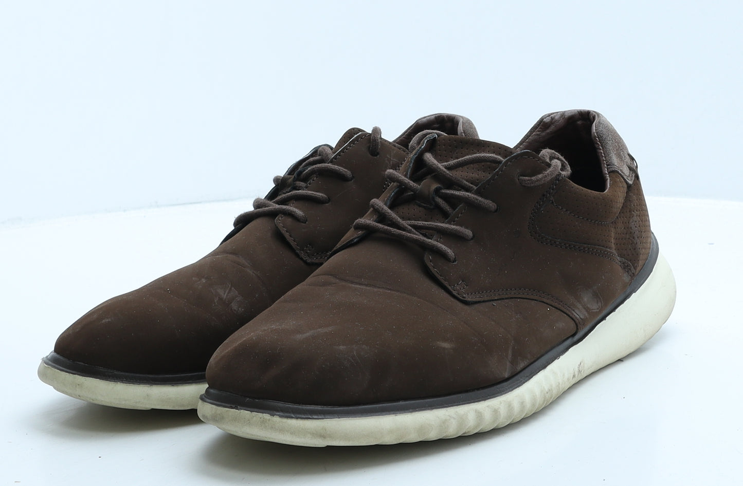 TU Mens Brown Suede Trainer Casual UK 10